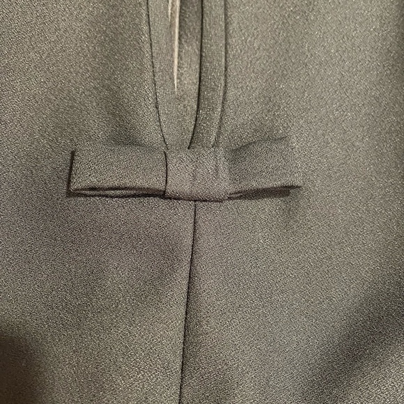 Kate Spade Black Sleeveless Dress With Front Bow Sz 6 EUC - Picture 7 of 7